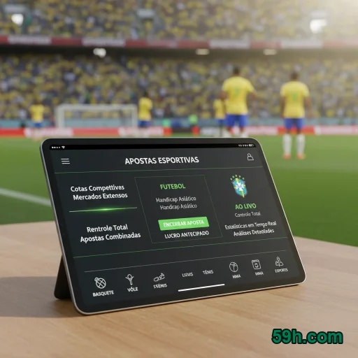 Login seguro no celular na plataforma 59h.com