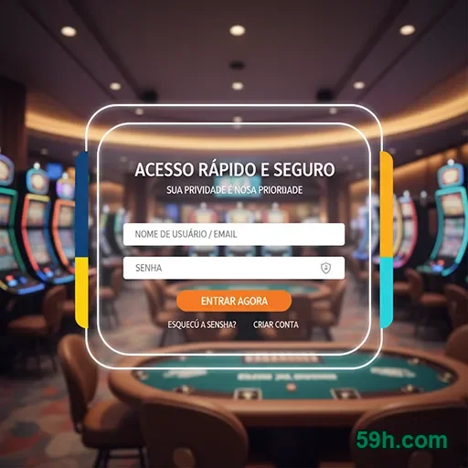 Celular com login seguro na plataforma 59h.com