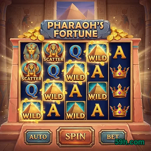 Tela da plataforma oficial 59h.com com cassino ao vivo